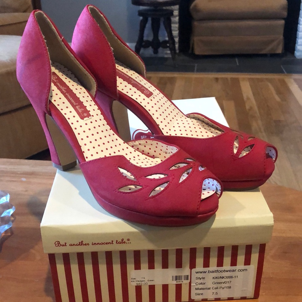 Beautiful B.A.I.T. Lola Red Heels